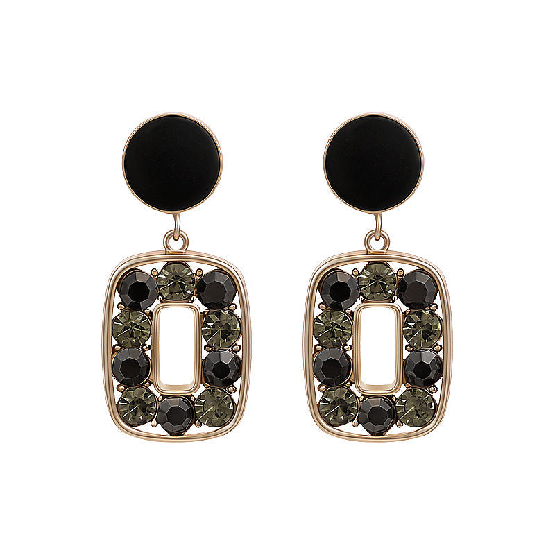 Crystal Valentina Statement Earrings