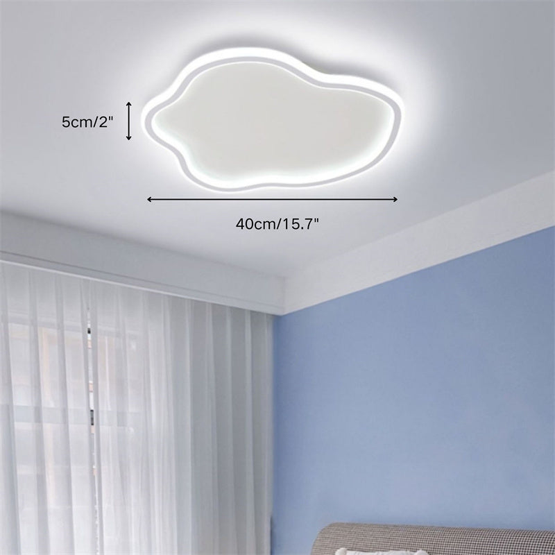 LED Cloud Flush Mount Ceiling Light for Kids