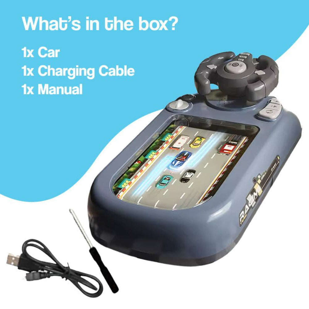 Interactive Car Racing Game Set Electronic Toy