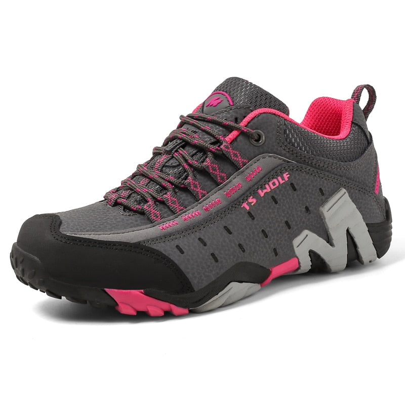 Ultimate Waterproof Hiking Shoes: Genuine Leather, Tactical Mountain Boots for Outdoor Adventurers