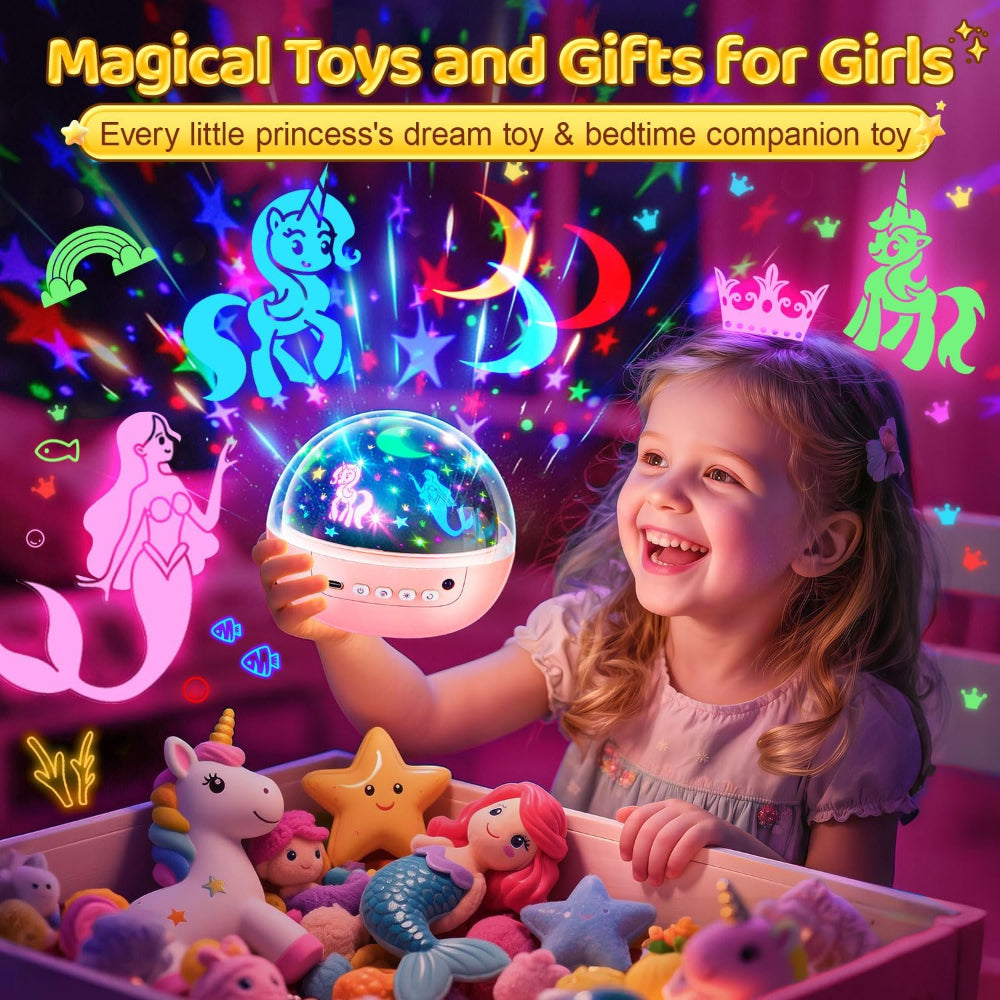 Star Projector Galaxy Light Gift Kids Music Remote Control