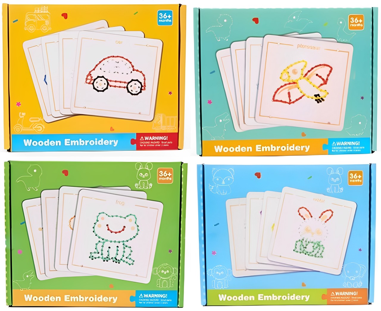 Montessori Threading Toy