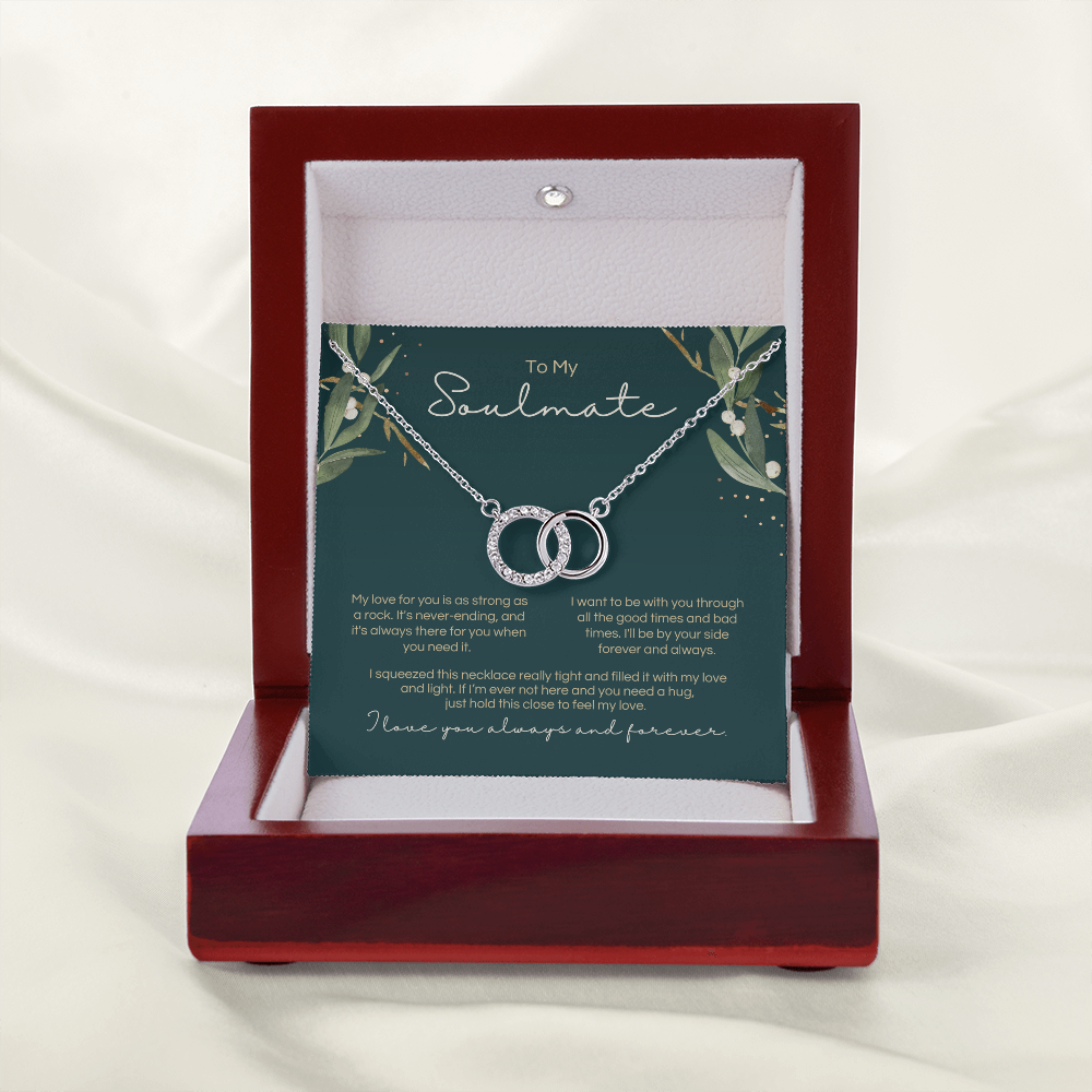 To My Soulmate - Strong As A Rock - Interlocked Rings