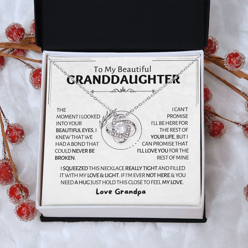 My Beautiful Granddaughter - Love & Light - Love Knot 1