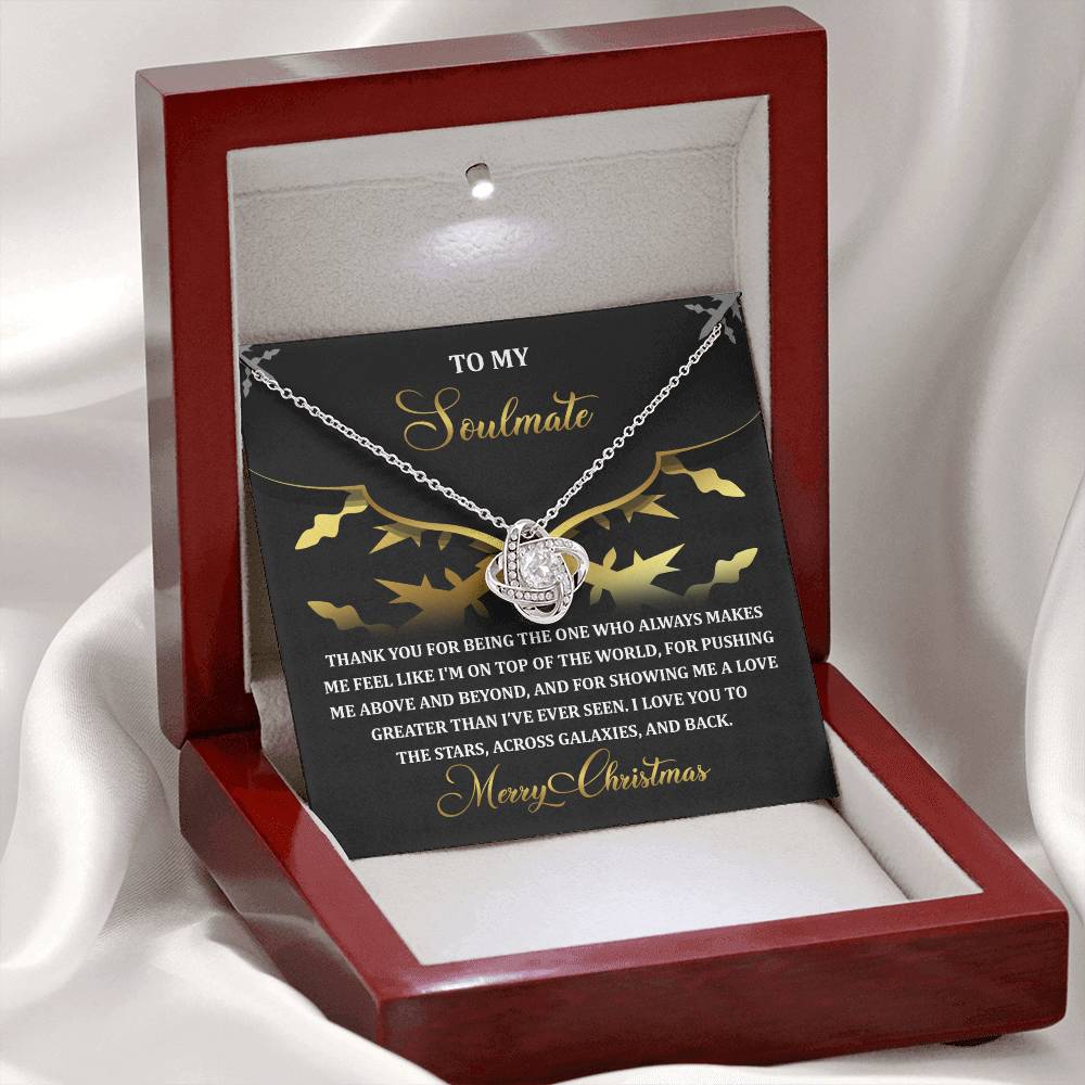 Soulmate - A Love - Love Knot Necklace