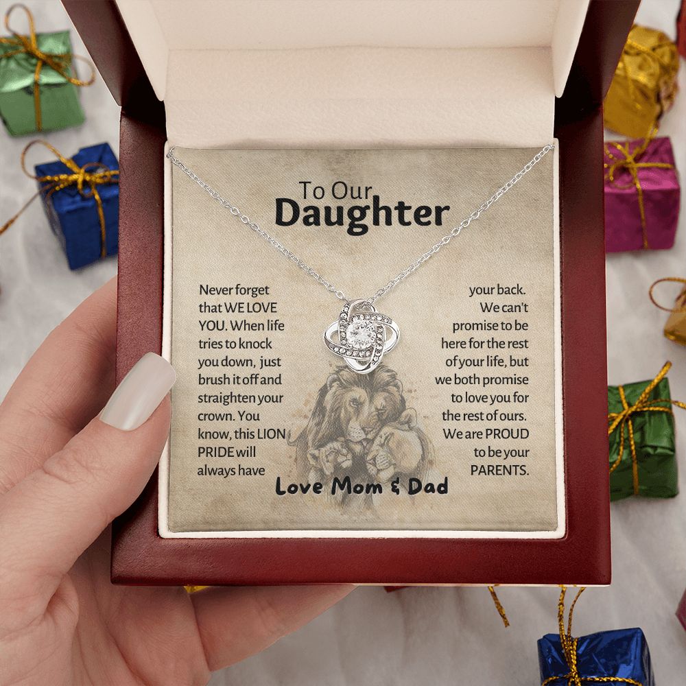 To Our Daughter - Love Mom and Dad