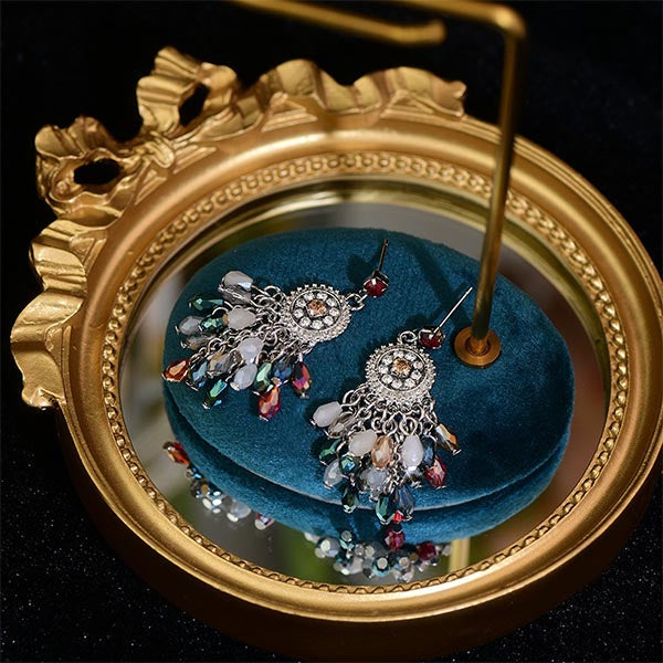 Handmade Ethnic Style Beaded Earrings (2 styles)