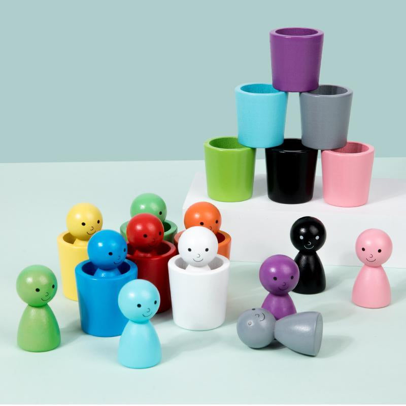 Wooden Colour Sorting Educational Toy