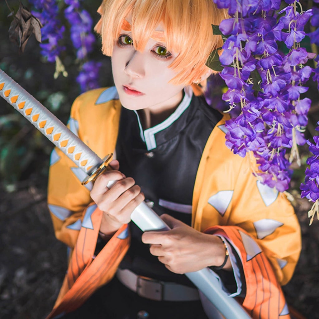 Halloween Anime Cosplay Costume and Outfits Set with and LED for Character Fans