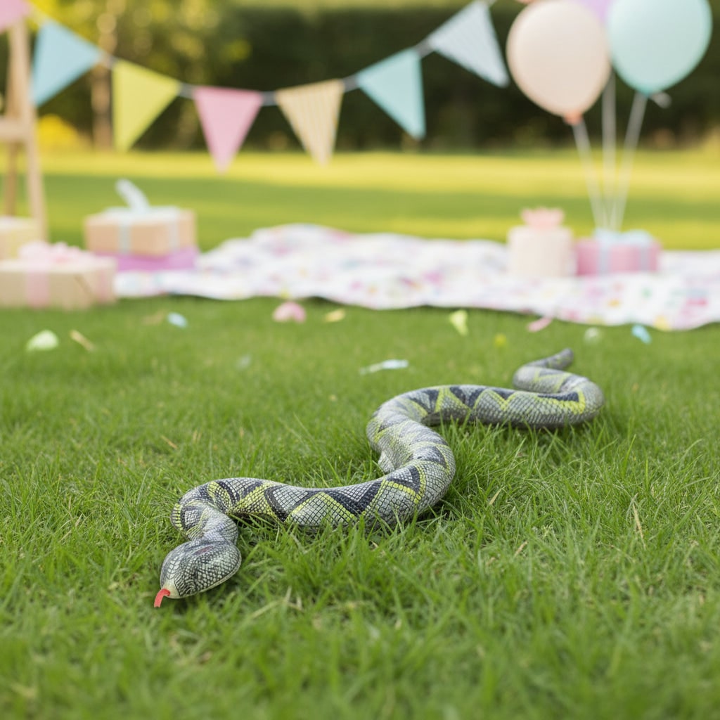 Halloween Inflatable Snake Toy for Outdoor Garden Party Decoration and Haunted House