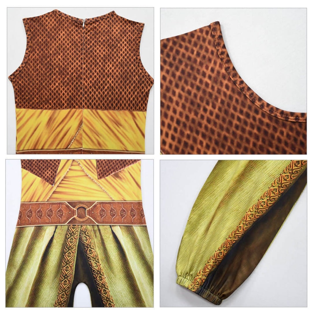 Kids' Halloween Viking Warrior Costume with Cape Woman