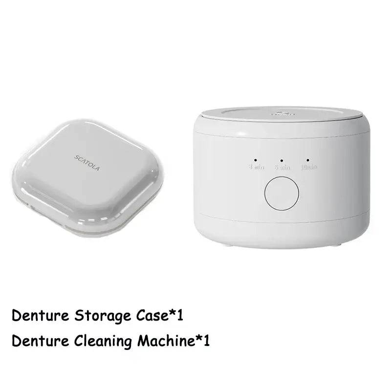 Multi-Function Electric Denture and Retainer Cleaning Machine