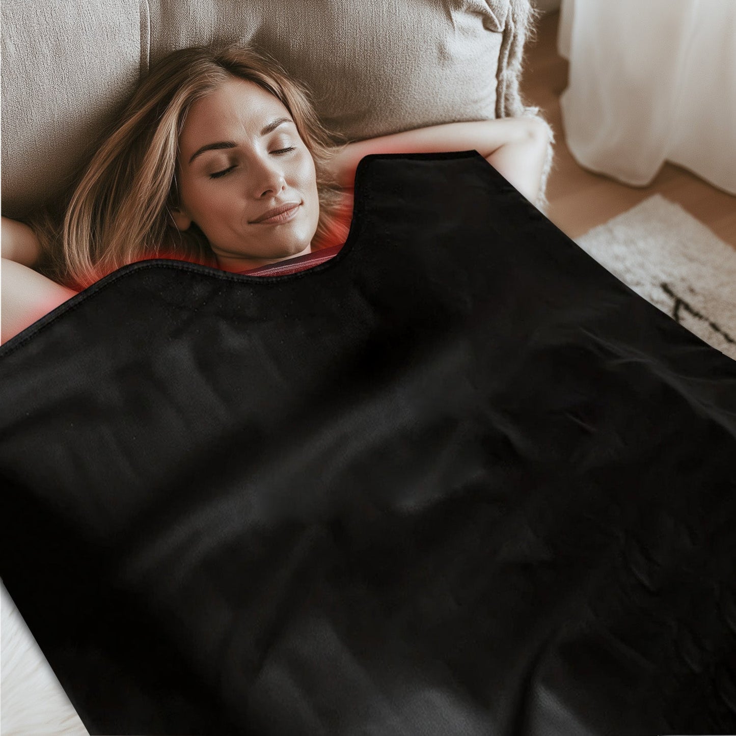 Avichic 3-in-1 Sauna Blanket with Red Light