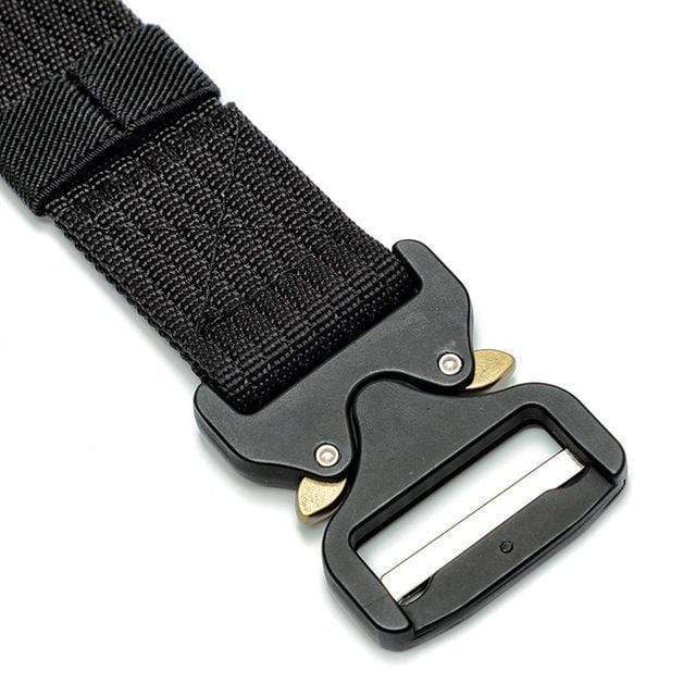 Men's Tactical Belt - Heavy Duty Military Style Nylon Riggers Webbing