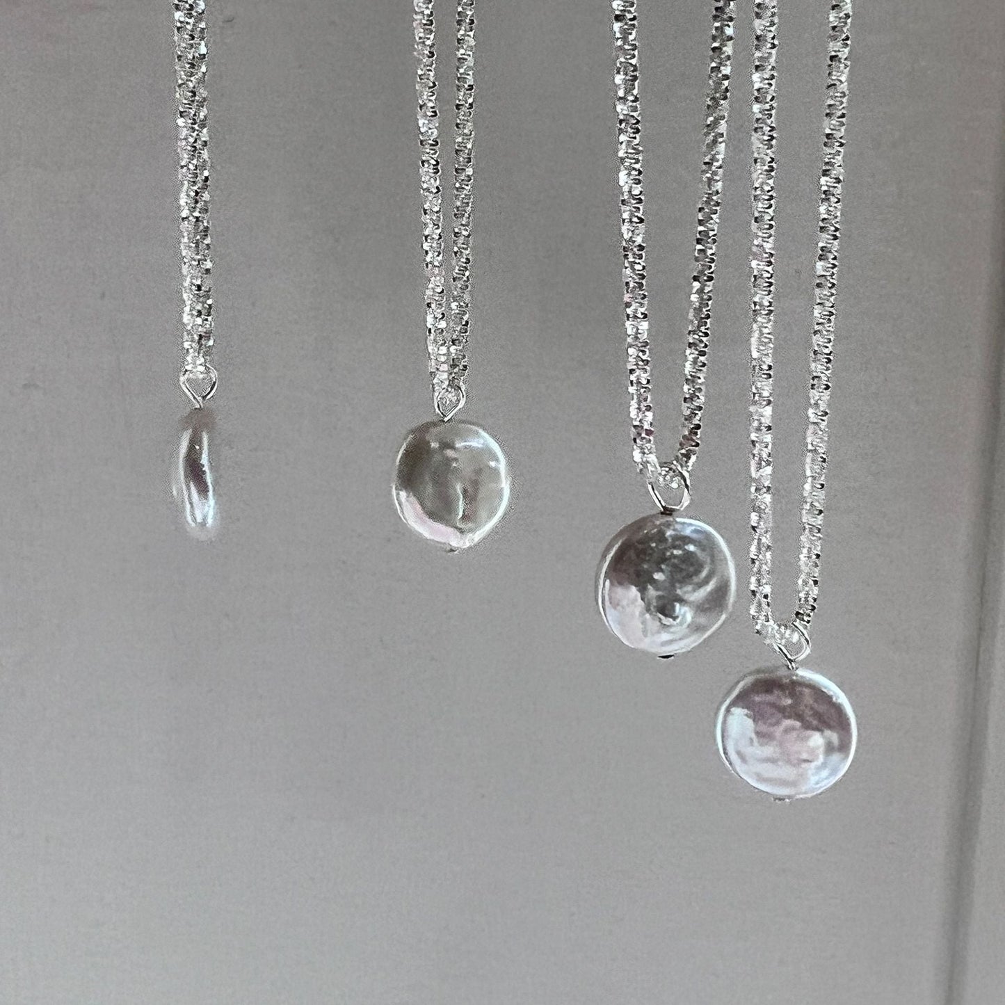 Sterling Silver Baroque Necklace