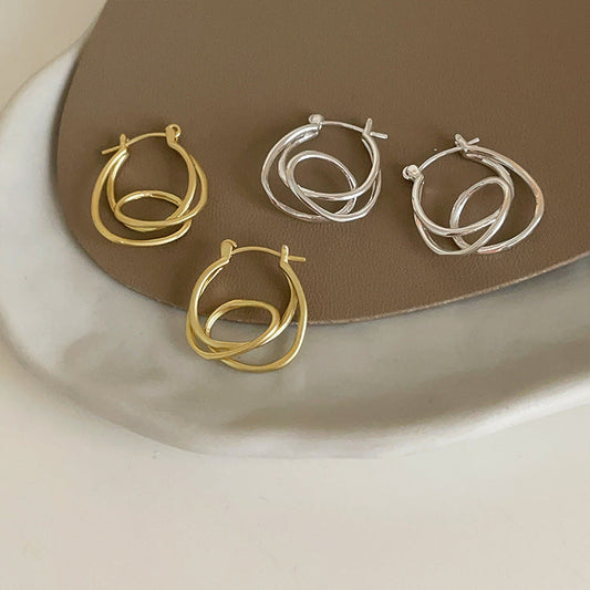 Irregular Twist Earrings