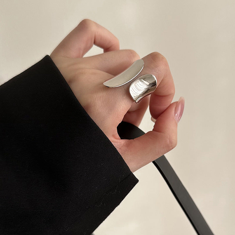 Wide Face Irregular Open End Rings