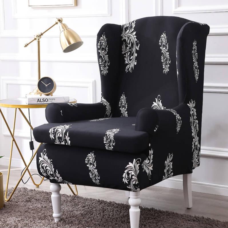 2-Piece Wingback Chair Covers