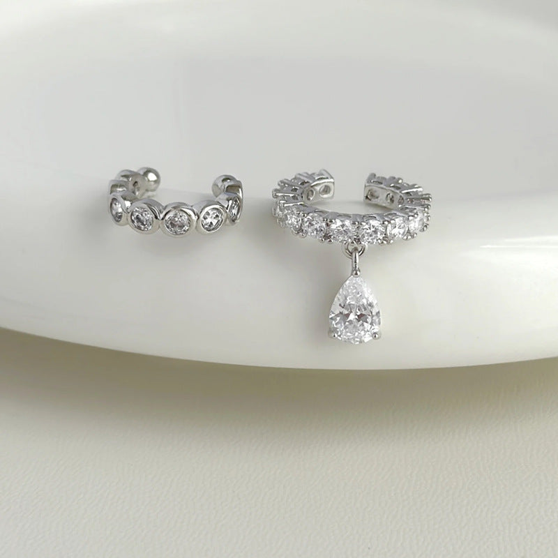Teardrop Ear Cuff Set of Two