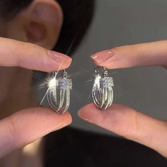 Geometric Layers Earrings