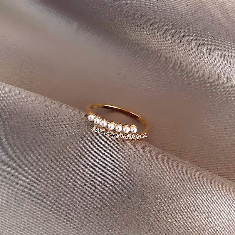 Zirconia pearl opening ring