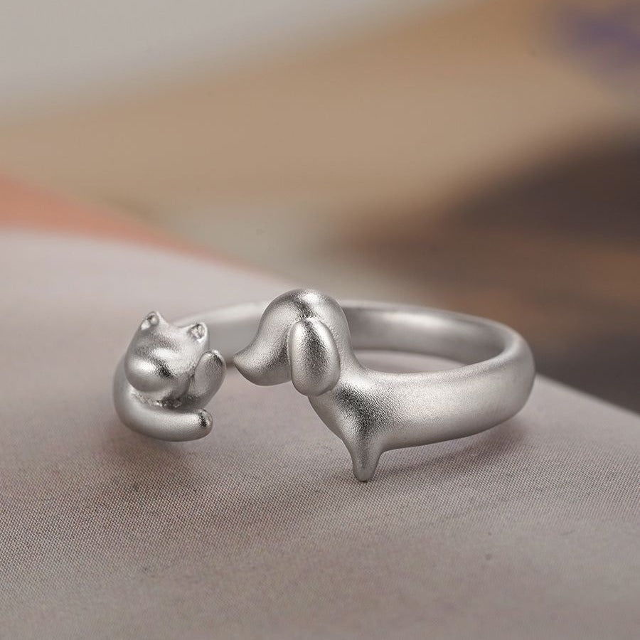 Cat and Dog Ring