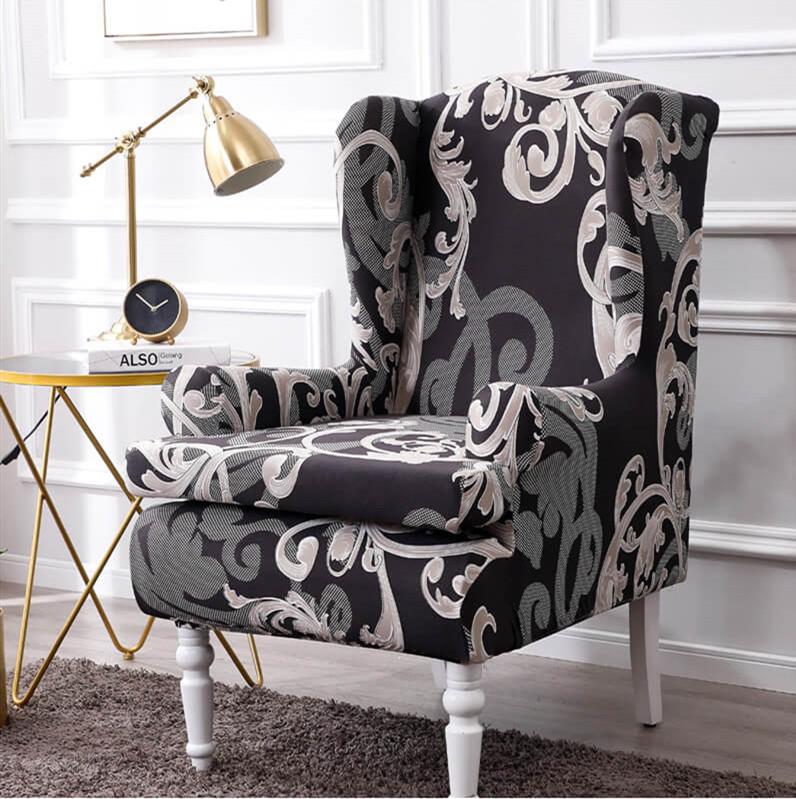 2-Piece Wingback Chair Covers