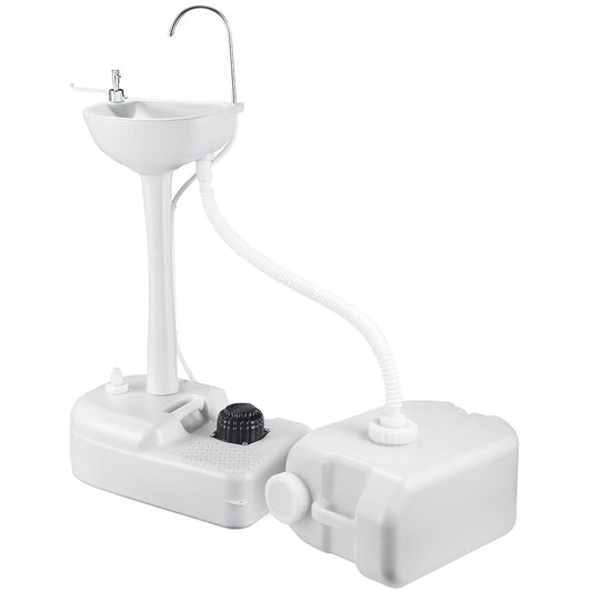 Portable Sink Hand Wash Station with Water Tank Foot Pump