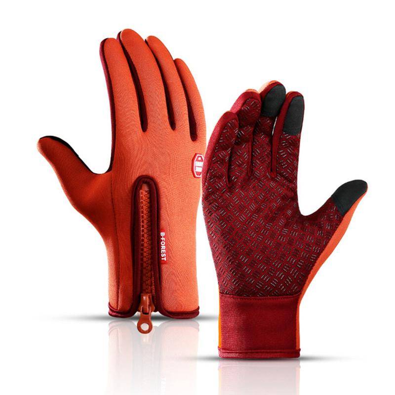 Outdoor Heated Gloves – Windproof, Waterproof, Plus Velvet Lining, USB Rechargeable, Touchscreen Winter Gloves