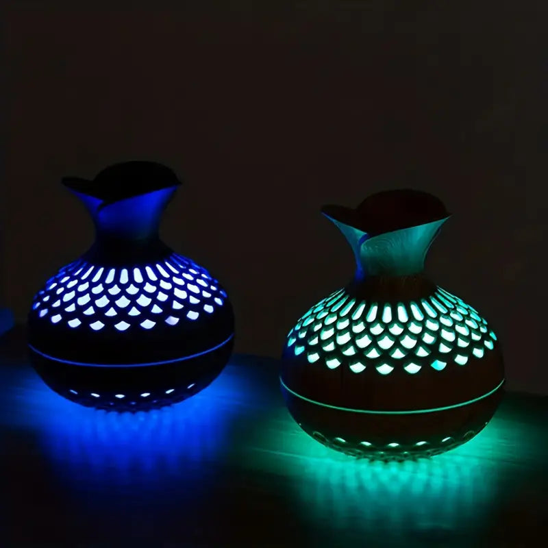 SereniMist – Luxury Ultrasonic Aroma Diffuser with Elegant Design and 10-Hour Run Time