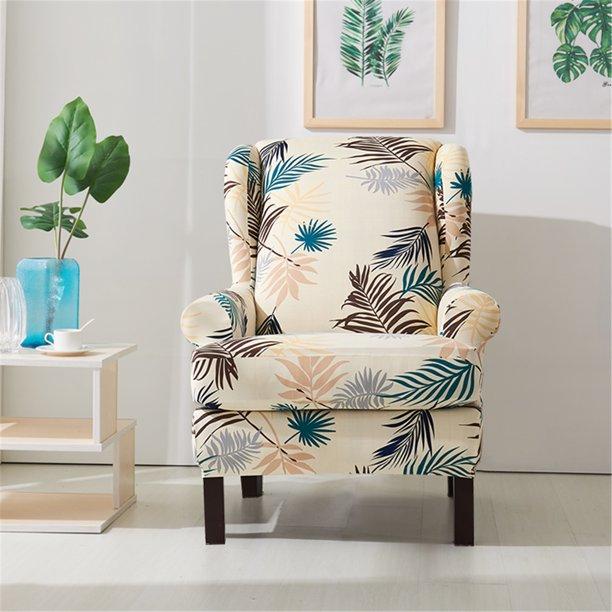 2-Piece Wingback Chair Covers