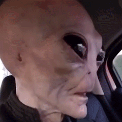 Realistic Alien Latex Mask – Full Head Silicone Sci-Fi Costume Prop for Halloween, Parties & Cosplay