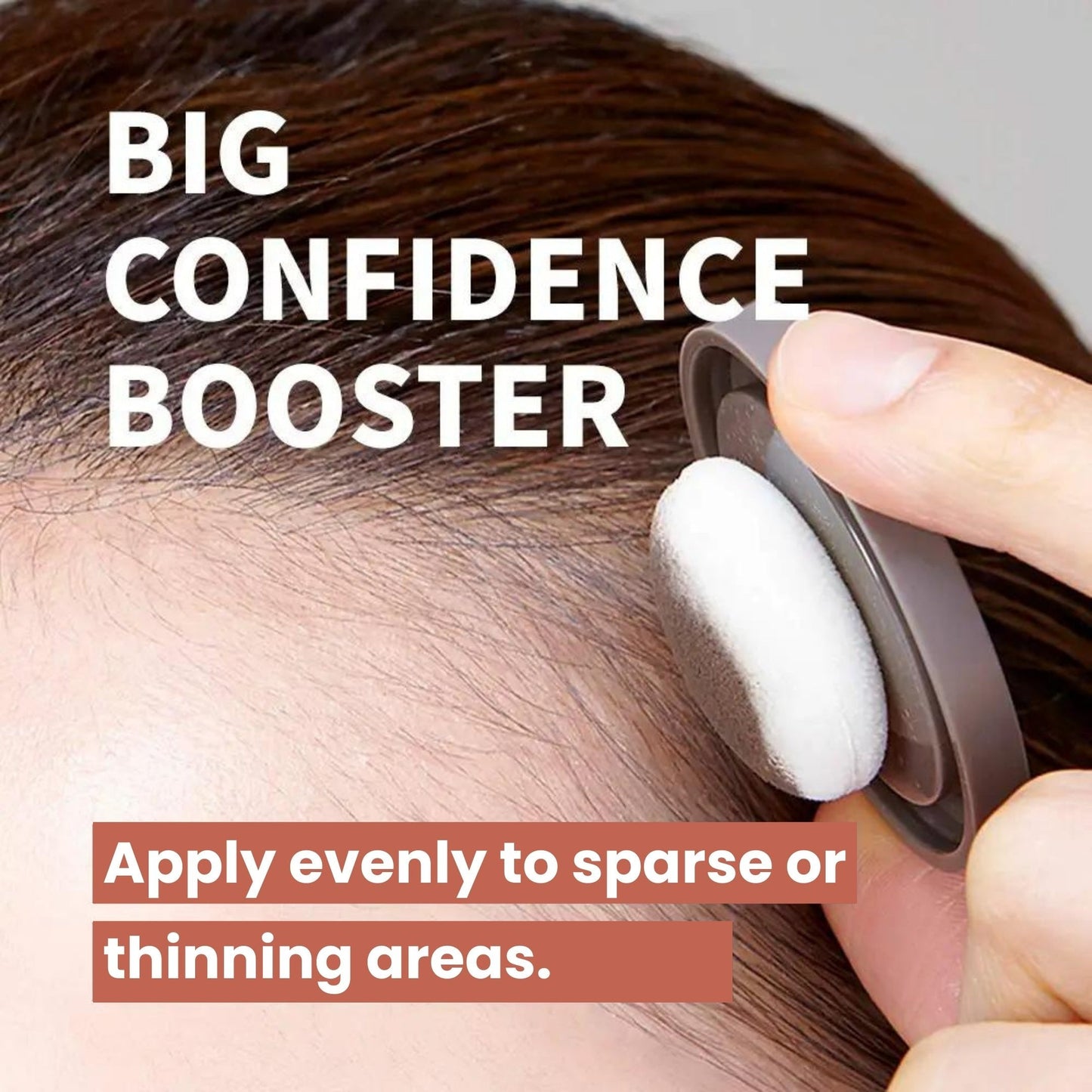 Hairline Powder – Waterproof Root Touch-Up & Hair Loss Concealer, 48H Coverage for Thinning, Bald Spots & Gray Roots