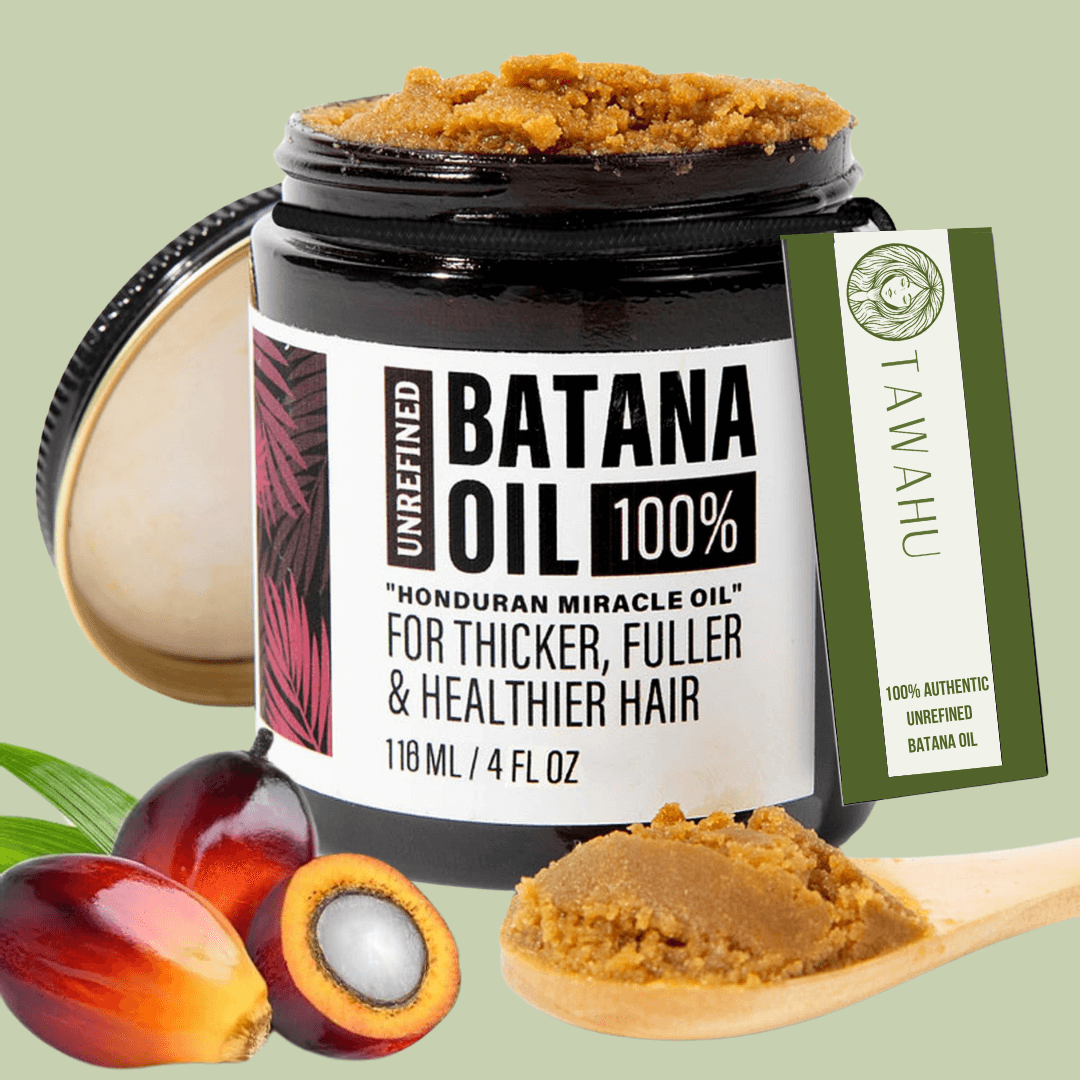 Batana Hair Oil – Boost Volume & Resilience for Thinning Hair | Confidence-Boosting Hair Repair Treatment