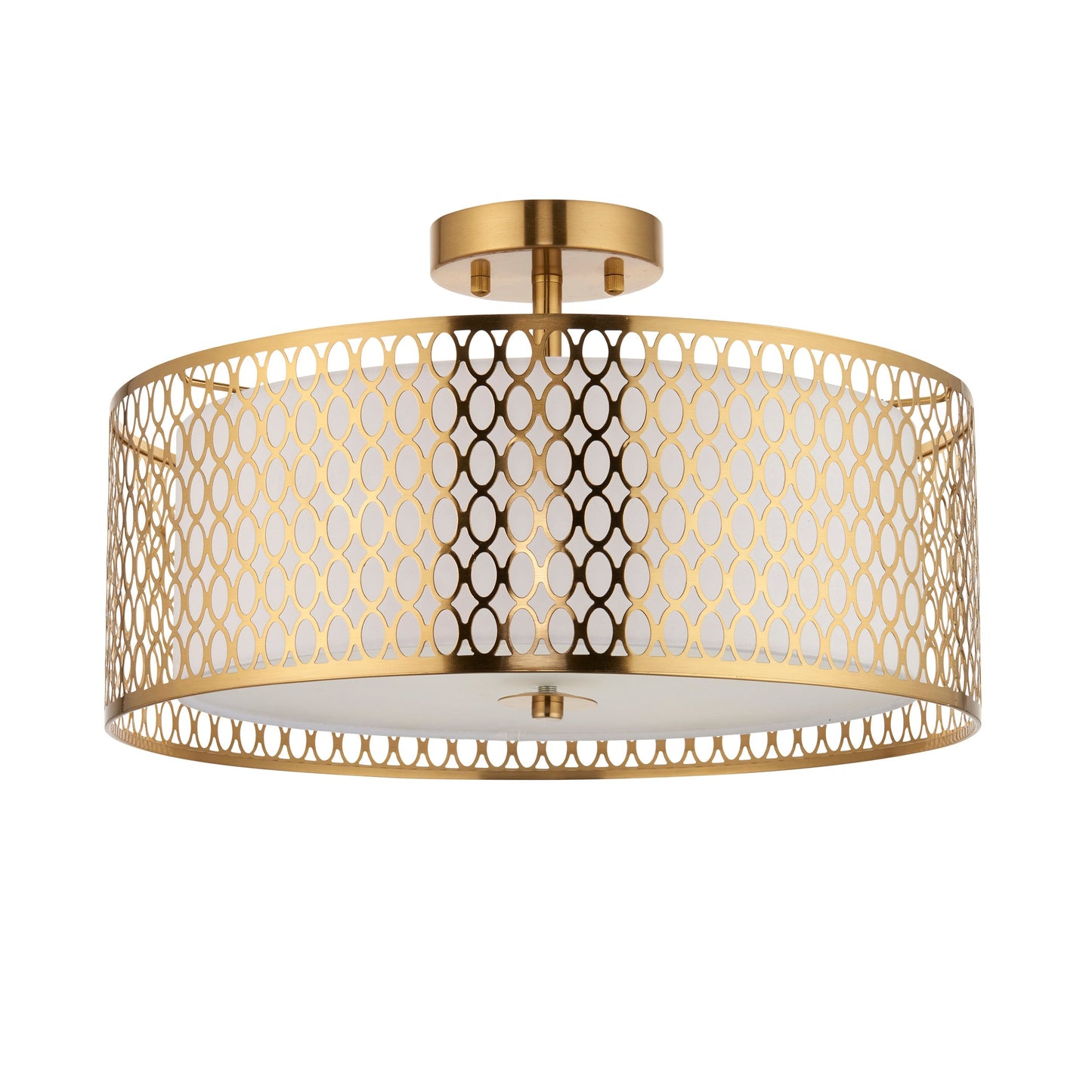 Cordero 3 Light Semi Flush Ceiling Light