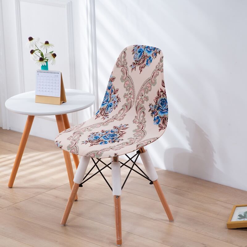 Printed Elastic Shell Chair Covers