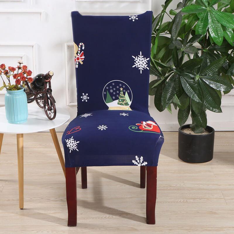 Christmas Elastic Chair Cover