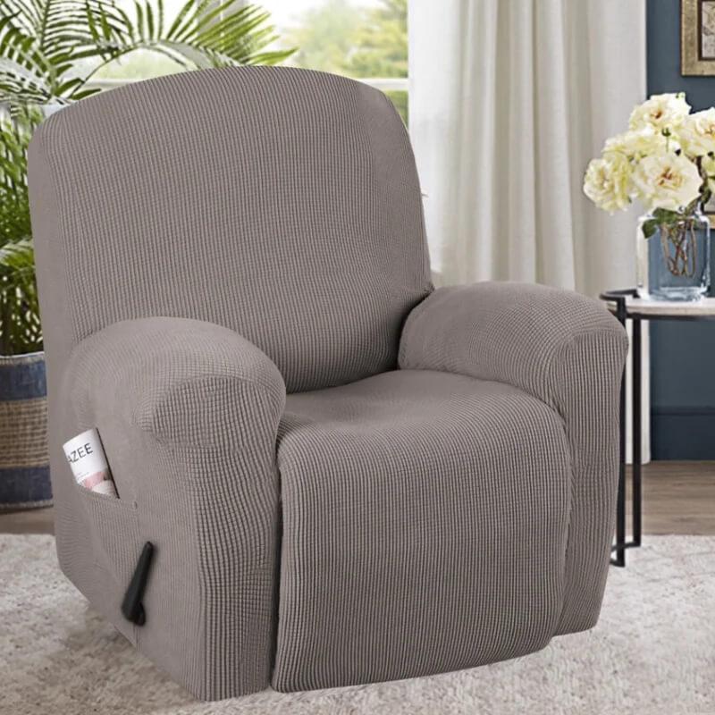 High Stretch Recliner Sofa Slipcover 4-Pieces