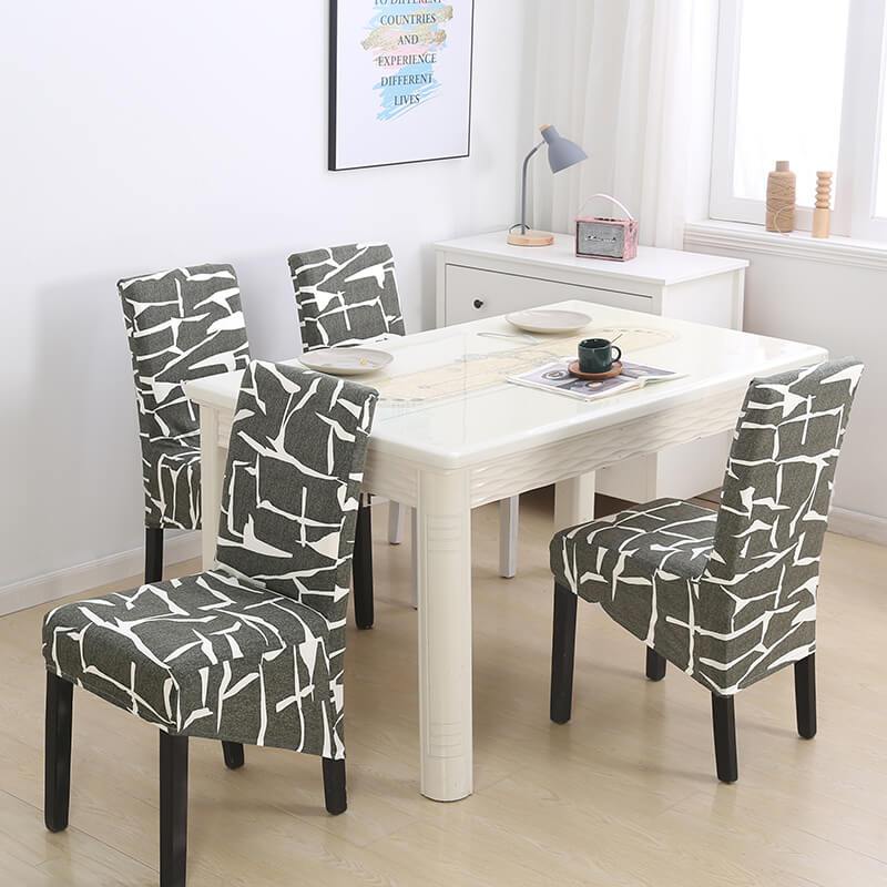 Printed XL Dining Chair Slipcovers