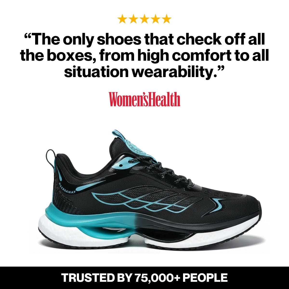 Aerion Hands-Free Supportive Walking Shoes – Lightweight Everyday Wear