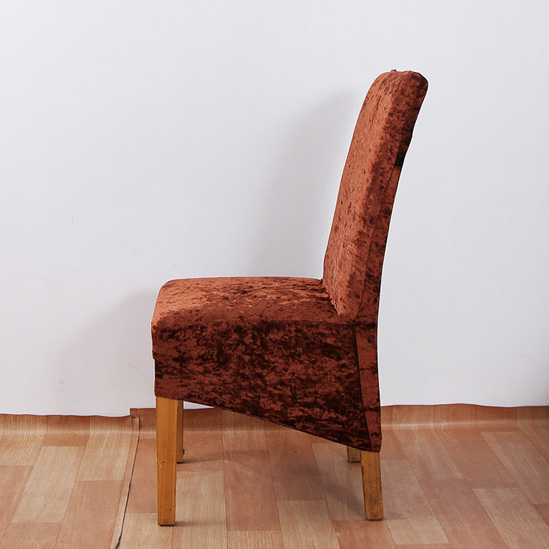Stretch Crushed Velvet XL Chair Covers