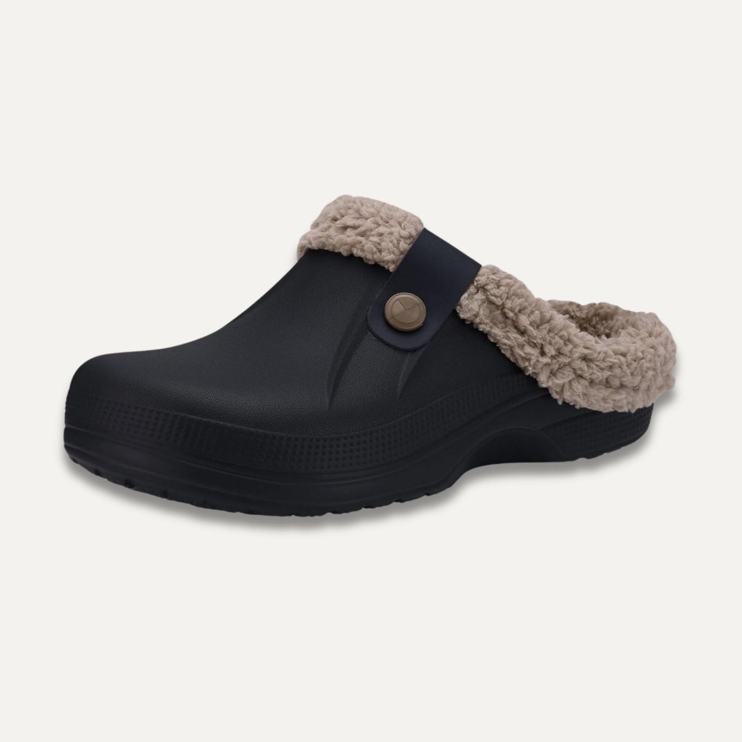 Arlo Fuzzy Comfort Clog Mules – Cozy Fit