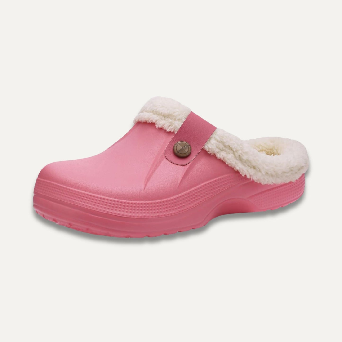 Arlo Fuzzy Comfort Clog Mules – Warm Slip-On