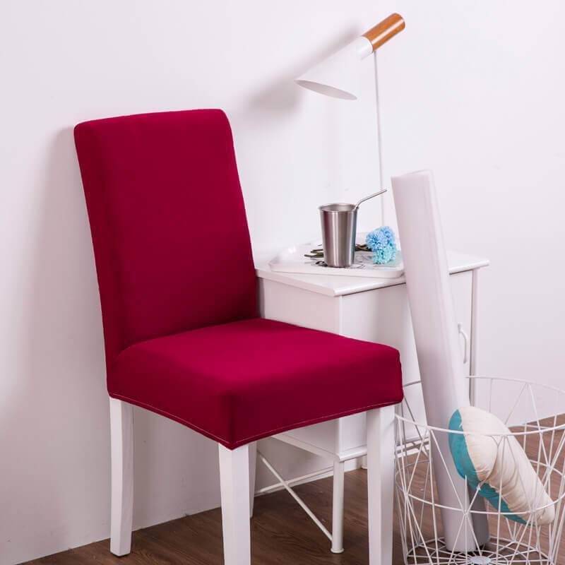 Stretch Removable Washable Spandex Dining Chair Covers| 40 Colors