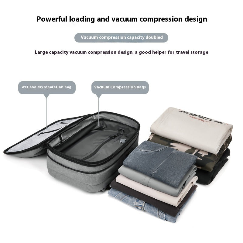 Avichic - The Ultimate Vacuum Compression Backpack for Travel