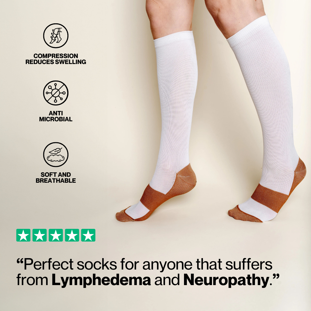 Avichic Performance Compression Socks – Breathable Support Fit