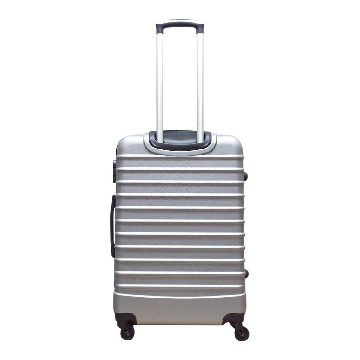 2-Piece Hardshell Luggage Set – Milano Silver