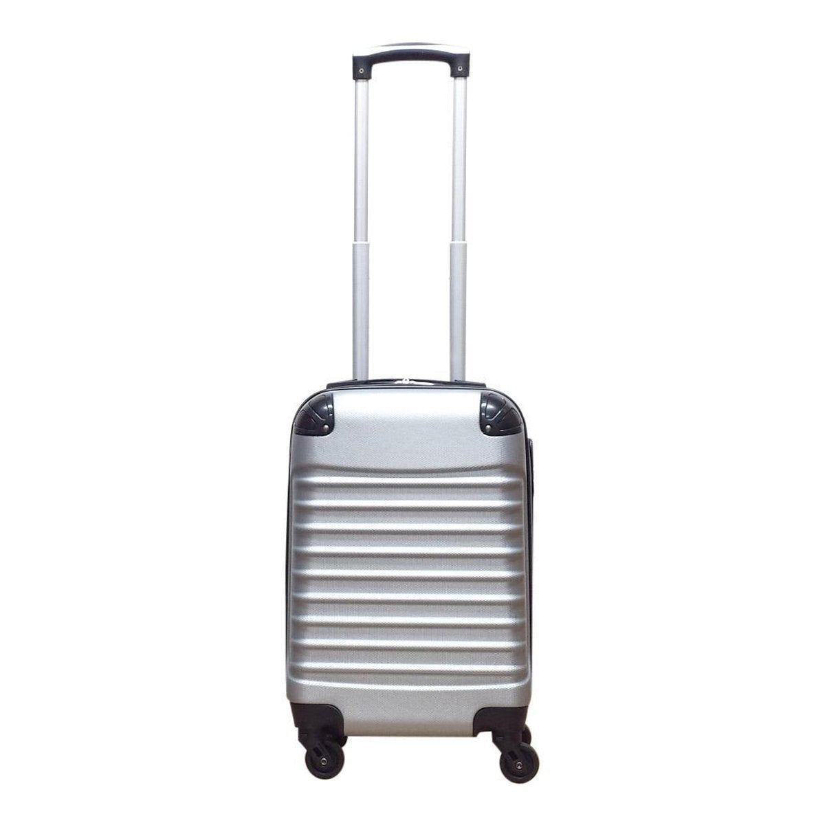 2-Piece Hardshell Luggage Set – Milano Silver