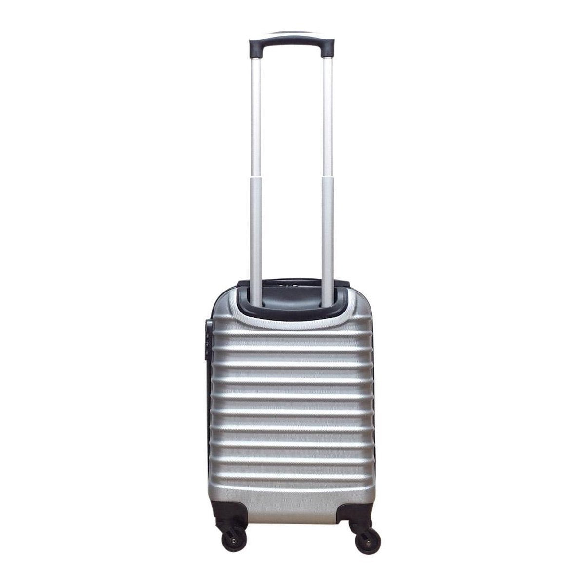 2-Piece Hardshell Luggage Set – Milano Silver