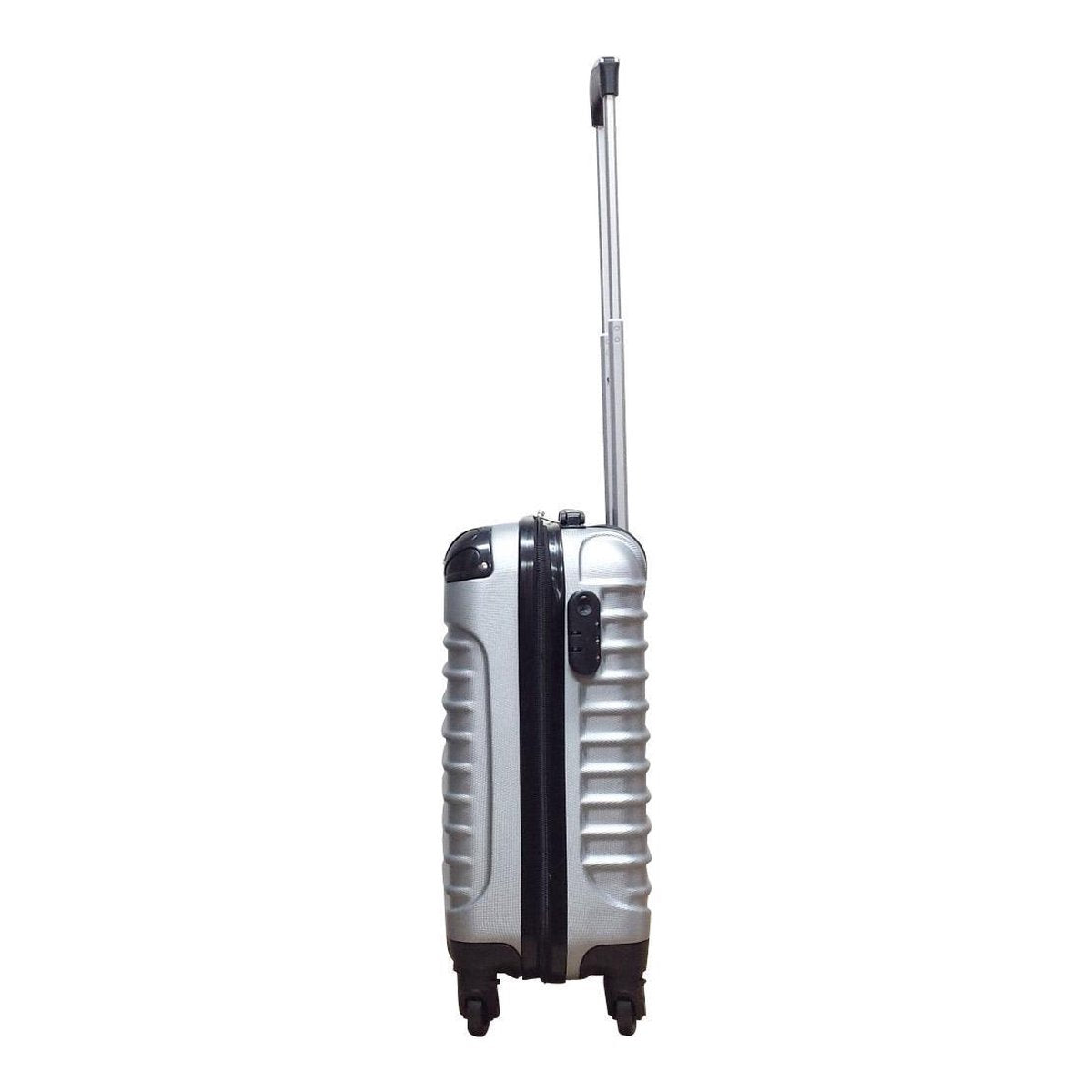 2-Piece Hardshell Luggage Set – Milano Silver